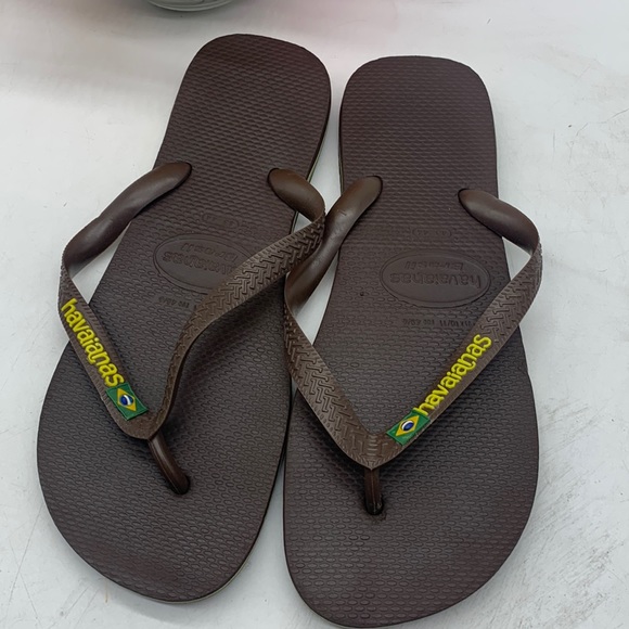 Havaianas Other - Havaianas Brazil Brown Flip Flop Sandals Size EU 45/46 US 10/11 FFT5091A